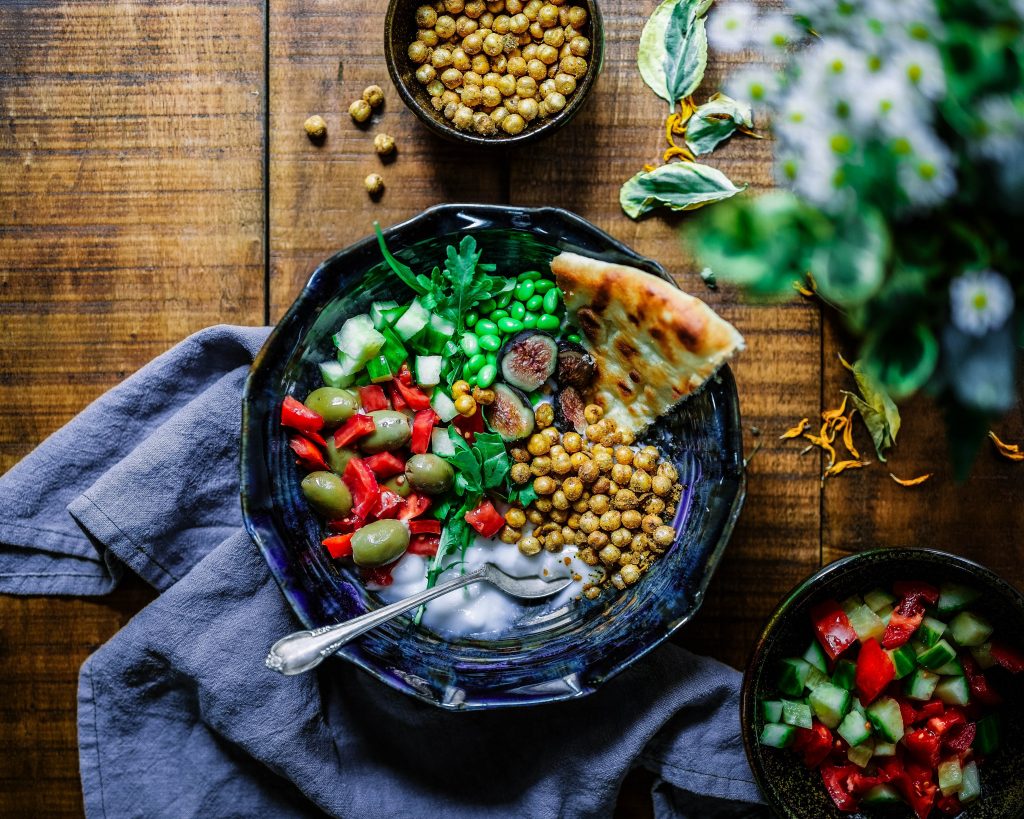 Repas vu de haut