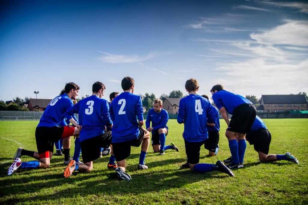 équipe masculine de sport collectif